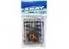 XRay Aluminium Shock Absorber-Set - Low Profile - Orange (2)