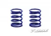 XRay Spring Set D=1.7 (25 LB) Dark-Blue - Soft-Medium - Rear (2)