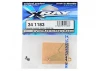 XRay Brass Chassis Weight Rear 20G