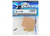 XRay Brass Chassis Weight Front 20G