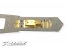 XRay Brass Chassis Weight Front 20G