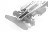 XRay Graphite Chassis Cover Front