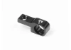 XRay Aluminium Lower Front Suspension Holder 2mm (1) - Black - 7075 T6
