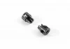 XRay Aluminium Cutted Anti-Roll Bar Collar - Black (2)