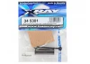 XRay Rear CVD Drive Shaft Set - Hudy Spring Steel