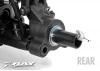 XRay Aluminium Rear CVD Drive Axle - Swiss 7075 T6 - Hard Coated