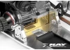 XRay Aluminium Radio Plate Mounts (L+R) - Swiss 7075 T6