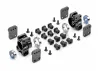 XRay XB8 Aluminium Rear Uprights - Multi-Adjustable - Set