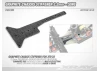 XRay XT822 Graphite Chassis Stiffener - Long