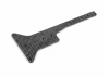 XRay XT822 Graphite Chassis Stiffener - Long