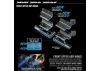 XRay XB8 Front Upper Arm For Arm Wing - Graphite