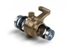 XRay XB808 Aluminium Steering Block Left - Swiss 7075 T6 - Hard Coated + Ball Bearings - V2