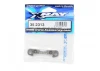 XRay XB808 Aluminium Front Lower Susp. Holder - Front - Swiss 7075 T6 (7mm) - Hard Coated