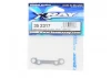 XRay XB808 Steel Susp. Holder - Front - Laser Cut - Hardened