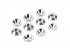 XRay Aluminium Countersunk Shim For Ball Stud (10)