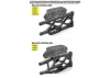 XRay XB8 18 Composite Rear Mud Protector (L+R)