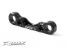 XRay XB808 Aluminium Rear Lower Susp. Holder - Front - Square Adj. Roll-Center