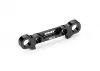 XRay Aluminium Rear Lower Susp. Holder +2mm - Rear - Square Adj. Roll-Center