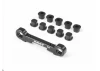 XRay Gt23 Aluminium Rear Lower Susp. Holder - Rear - Square Adj. Roll-C.