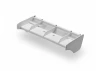 XRay Wickerbill Rear Wing - White