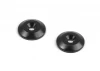 XRay Composite Rear Wing Shim - Black (2)