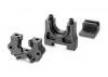 XRay Center Diff Mounting Plate Set - Graphite