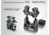 XRay Center Diff Mounting Plate Set - Graphite