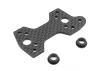 XRay Graphite Center Diff Mounting Plate