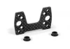 XRay XB808 Graphite Center Diff Mounting Plate