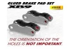 XRay Glued Brake Pad Set - Ultra-Efficient (4)