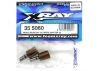 XRay Front/Rear Diff Outdrive Adapter (2) - Hudy Spring Steel