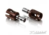 XRay XB808 Active Diff Outdrive Adapter - Lightweight - Hudy Spring Steel (2)
