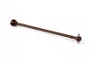 XRay XB808 Front Central CVD Drive Shaft - Hudy Spring Steel