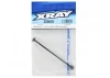 XRay XB9 Rear Central CVD Drive Shaft - Hudy Spring Steel