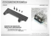 XRay Gtx8E Graphite Fan Holder 2.5mm