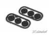 XRay XB9 Shock Piston Set 8-Hole (1.2; 1.3) 10-H. (1.1mm)