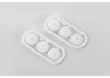 XRay XB9 Shock Piston Set 8-Hole (1.2; 1.3) 10-H. (1.1mm)