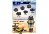 XRay XB808 Shock Piston Set 8-Hole (1.2; 1.3) 10-H. (1.1mm)