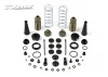 XRay XB808 Front Shock Absorbers + Boots Complete Set (2)