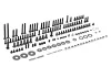 XRay Mounting Hardware Package For XB8 - Set Of 155 Pcs