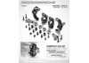XRay Aluminium Steering Blocks And 7 C-Hubs - Set