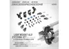 XRay Aluminium Steering Blocks And 7 C-Hubs - Lightweight - Set