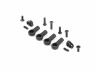XRay Aluminium Rear Shock Absorber Adapter (1+1) - Set