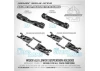 XRay Aluminium Lower Susp. Holder Wide For Horizontal Split Bulkhead (Hs) - Rear-Front