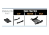 XRay Aluminium Rear Lower Susp. Holder +2 - Front - 7075 T6 (5mm)