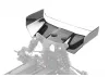 XRay Lexan Rear Wing 1.5mm (2)