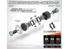 XRay XB4 Active Differential - Front/Rear - Set