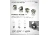 XRay Aluminium Shock Spring Retaining Collar -4mm (4)