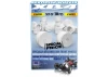 XRay Front XB4 Wheels Aerodisk - White - 14mm Hex (10)