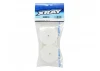 XRay XB4 Front Wheels - White Aerodisk - 14mm Hex (2)